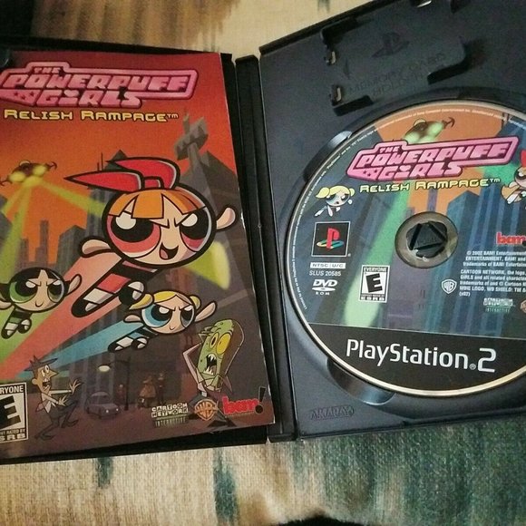 The Powerpuff Girls: Relish Rampage PS2 (Sony PlayStation 2, 2002) Complete - Picture 2 of 2